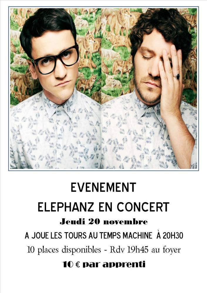 2014 11 20 elephanz affiche
